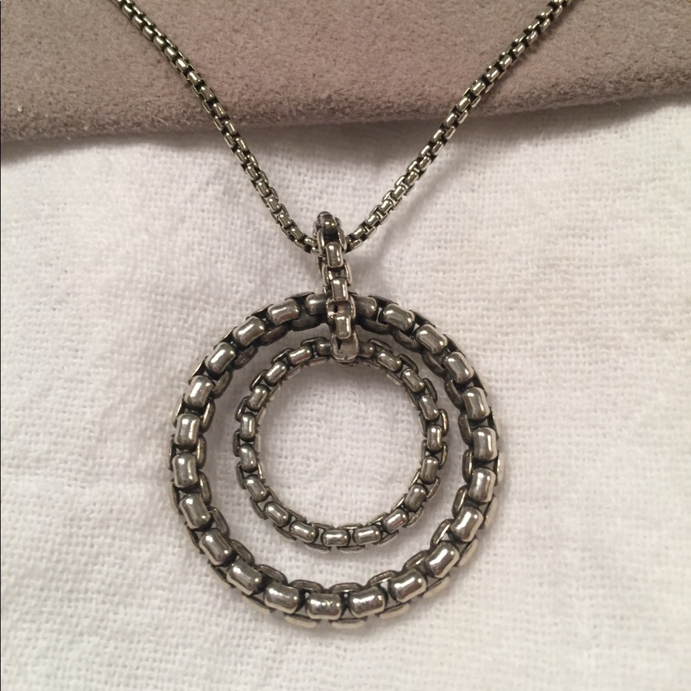 David Yurman Circle Necklace